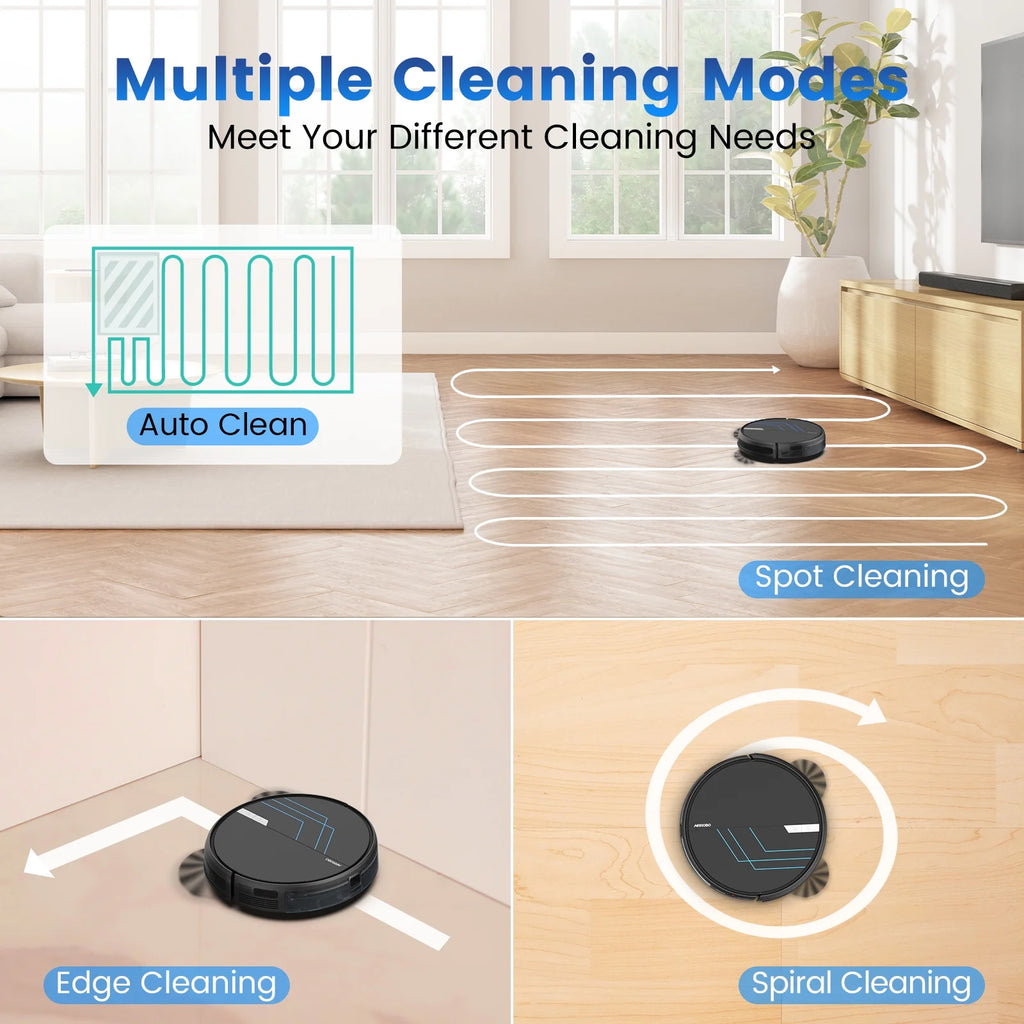 AIRROBO P30  3 in 1 Robot Vacuum and Mop Cleaner with App Control,2 in 1 Tank for Pet Hair,Home Mapping