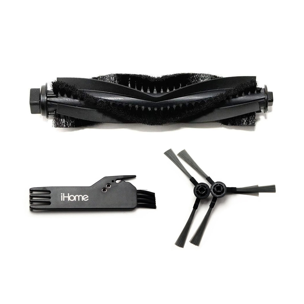 iHome iHRV1-BLK AutoVac Eclipse Robot Self Charging Vacuum Cleaner, Black