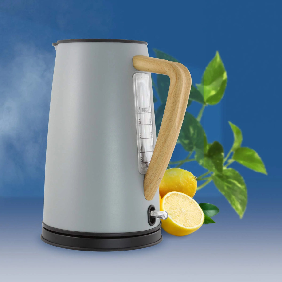 Chantal 1.8-Quart Oslo Ekettle Electric Water Kettle (Matte Fog Gray)