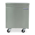 Norpole 6 cu. ft. Commercial Under Counter Upright Freezer in Stainless Steel in Stainless Steel