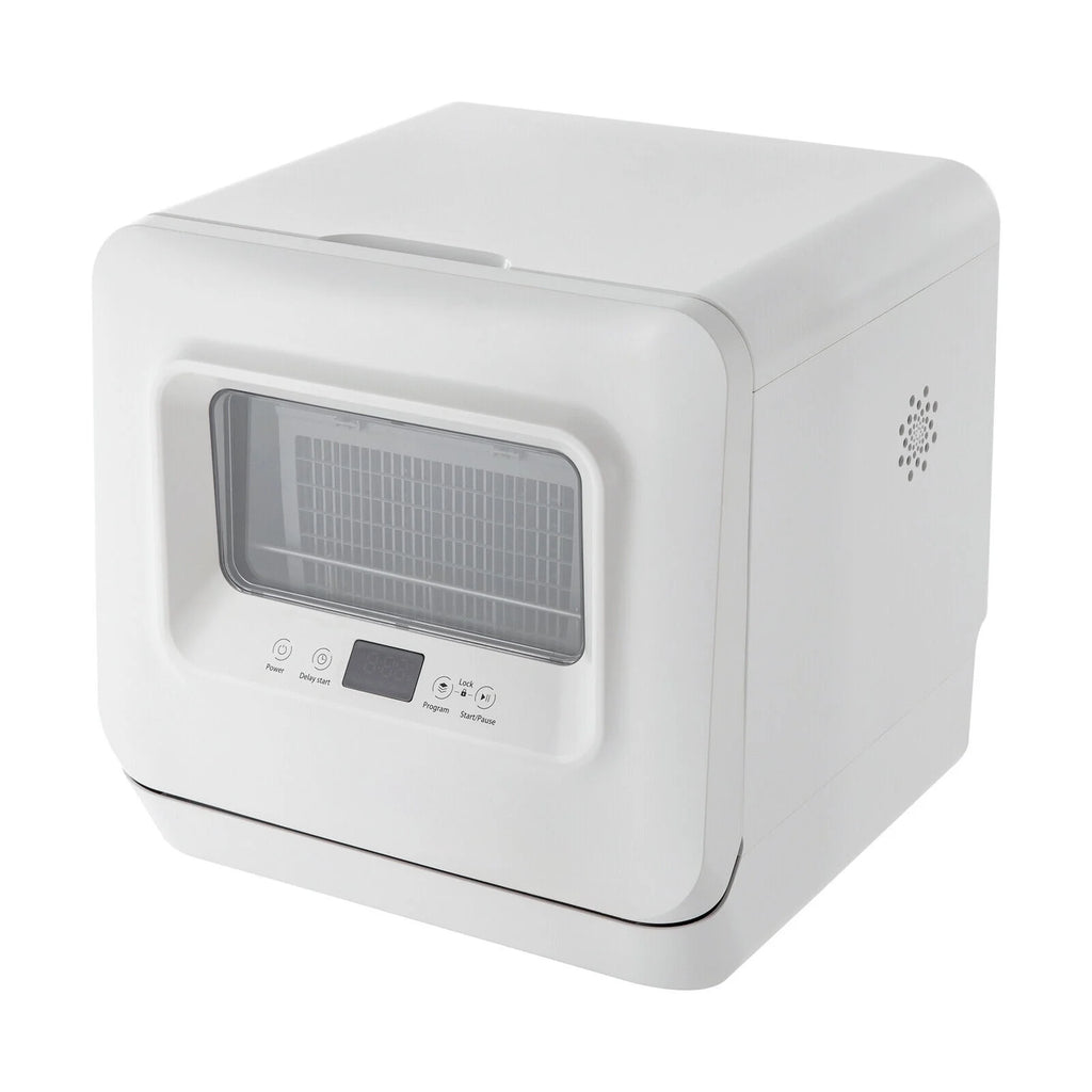 Portable Compact Countertop Mini Dishwasher with Water Tank Leak-Proof Air Dry