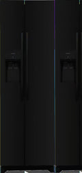 Frigidaire 22.3 Standard-Depth Side by Side Refrigerator, Black