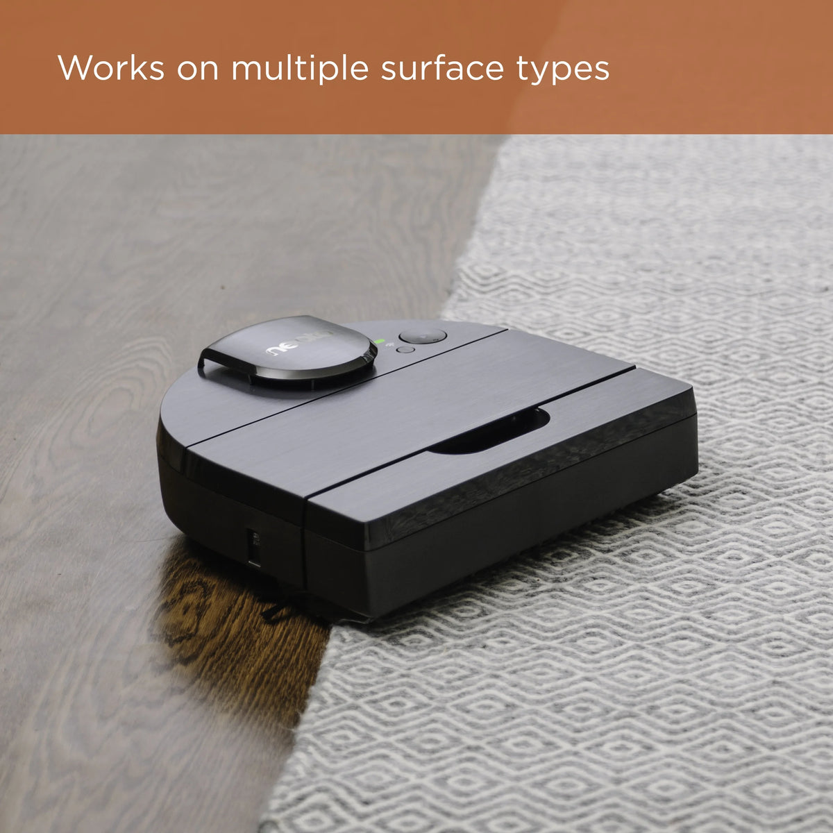 Open Box Neato D10 Intelligent Robot Vacuum Wi-Fi Connected with LIDAR Navigation in Silver