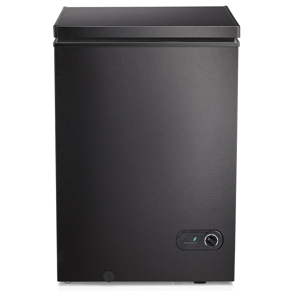 Moifoi 3.5 Cu.ft Chest Freezer w/ Removable Storage Basket & Top Open Door, Energy Saving, White