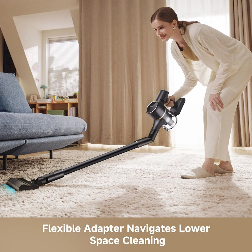 dreame U10 Cordless Stick Vacuum 100AW Suction Power 40-Minute Runtime LED Light