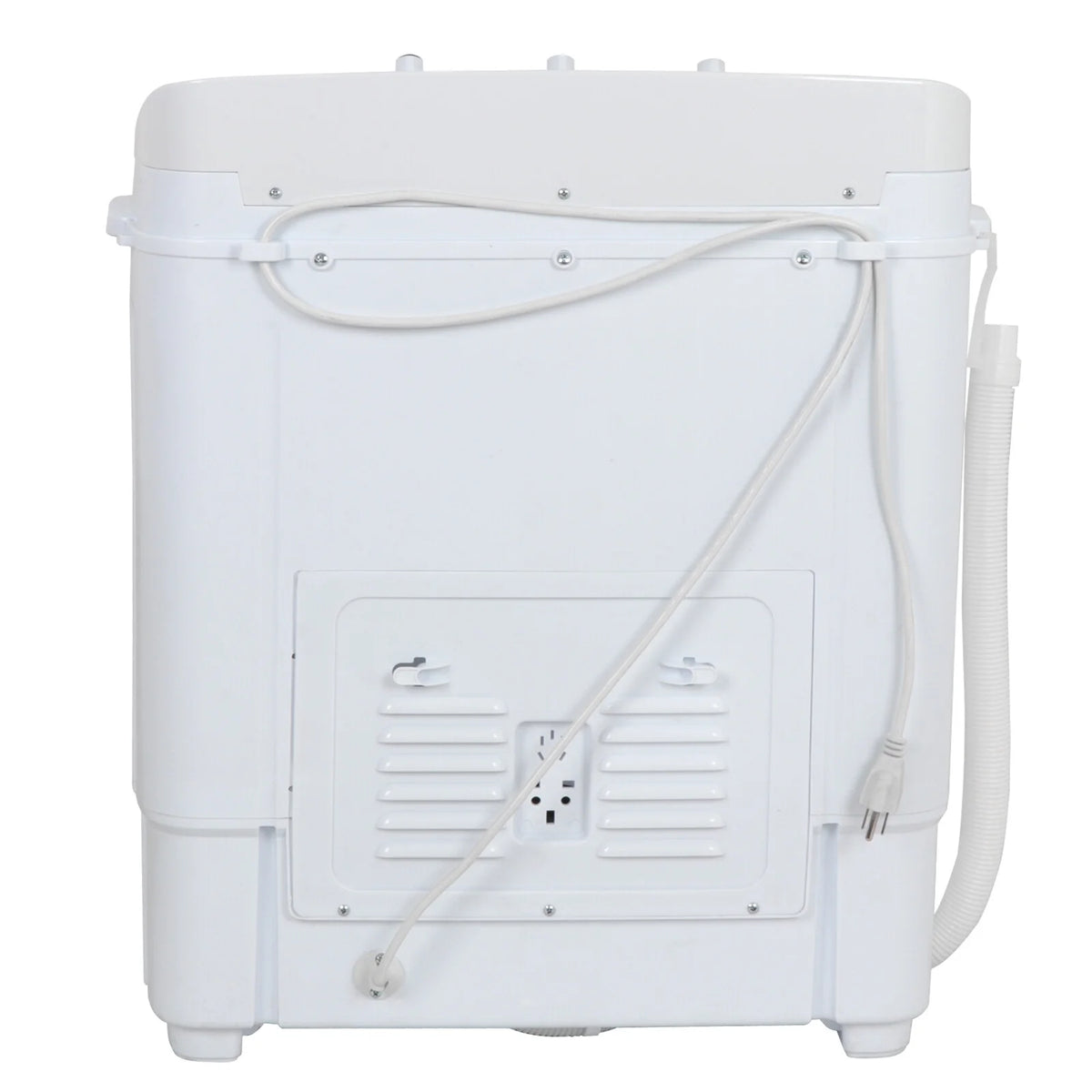 Veado Compact Portable Washer & Dryer Set - All - in - One Mini Washing Machine with Spin Dryer, Energy - Efficient, Space - Saving Design, Ideal for Apartments, Dorms, RVs, White Finish