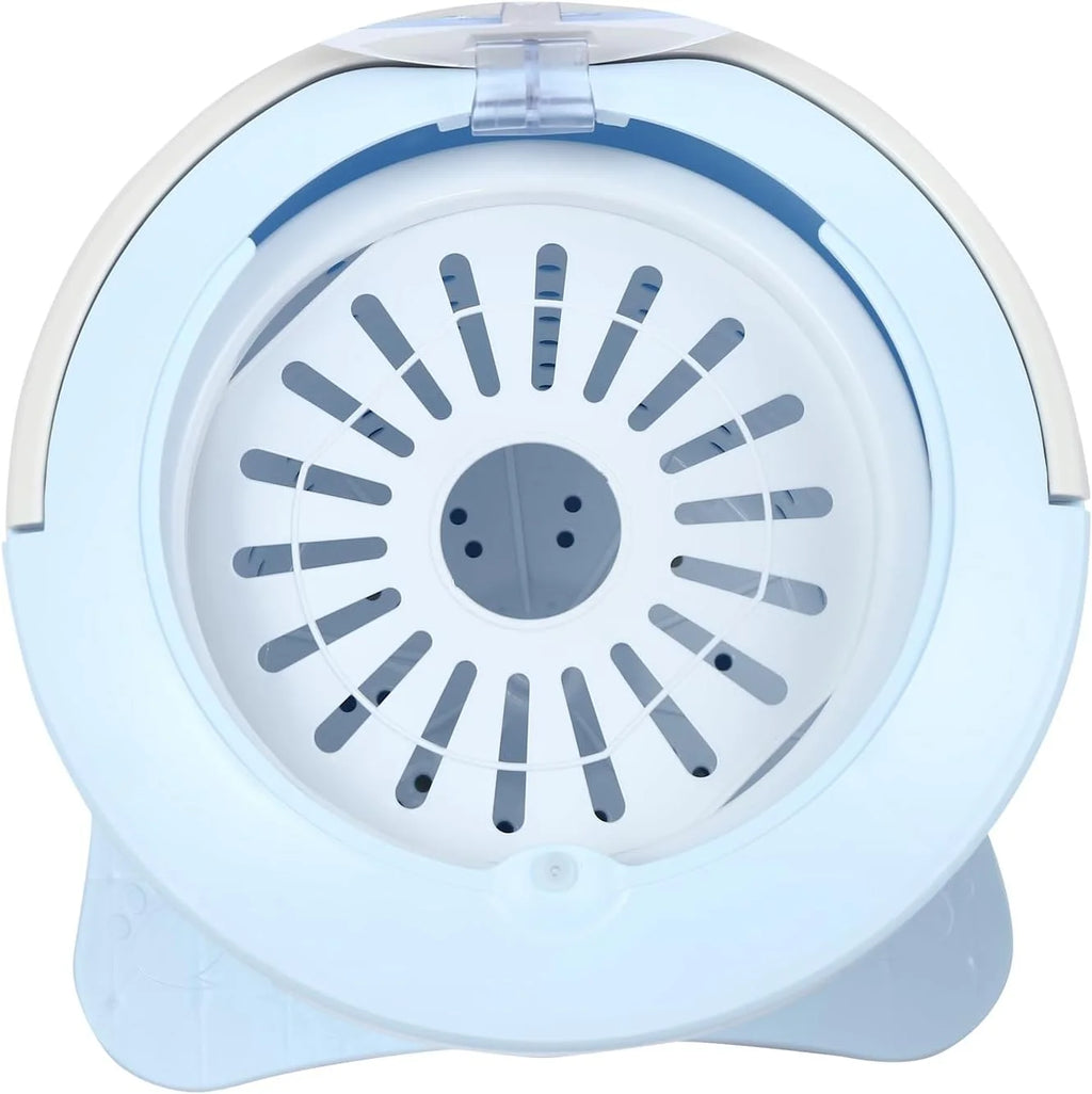 Manual Clothes Dryer Spinner, Portable Non electric Manual Clothes Spinner Laundry Dryer Machines for Camping, Traveling, Hotel, RV, Apartment (Apricot)