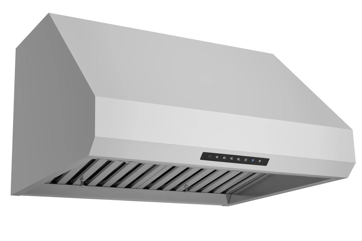 Hauslane | PRO Series PRO500 36" | Versitile Under Cabinet or Wall Mounted Range Hood | with Smart App Control and LED in Stainles Steel