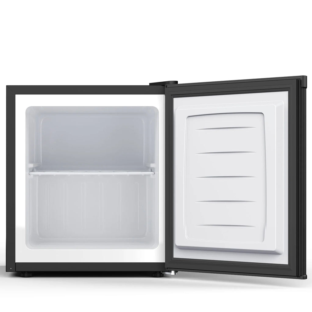 KNDKO 1.2Cu.ft Upright Freezer, Mini Freezer with Reversible Door, Perfect for Home/Office/Dorm, Black