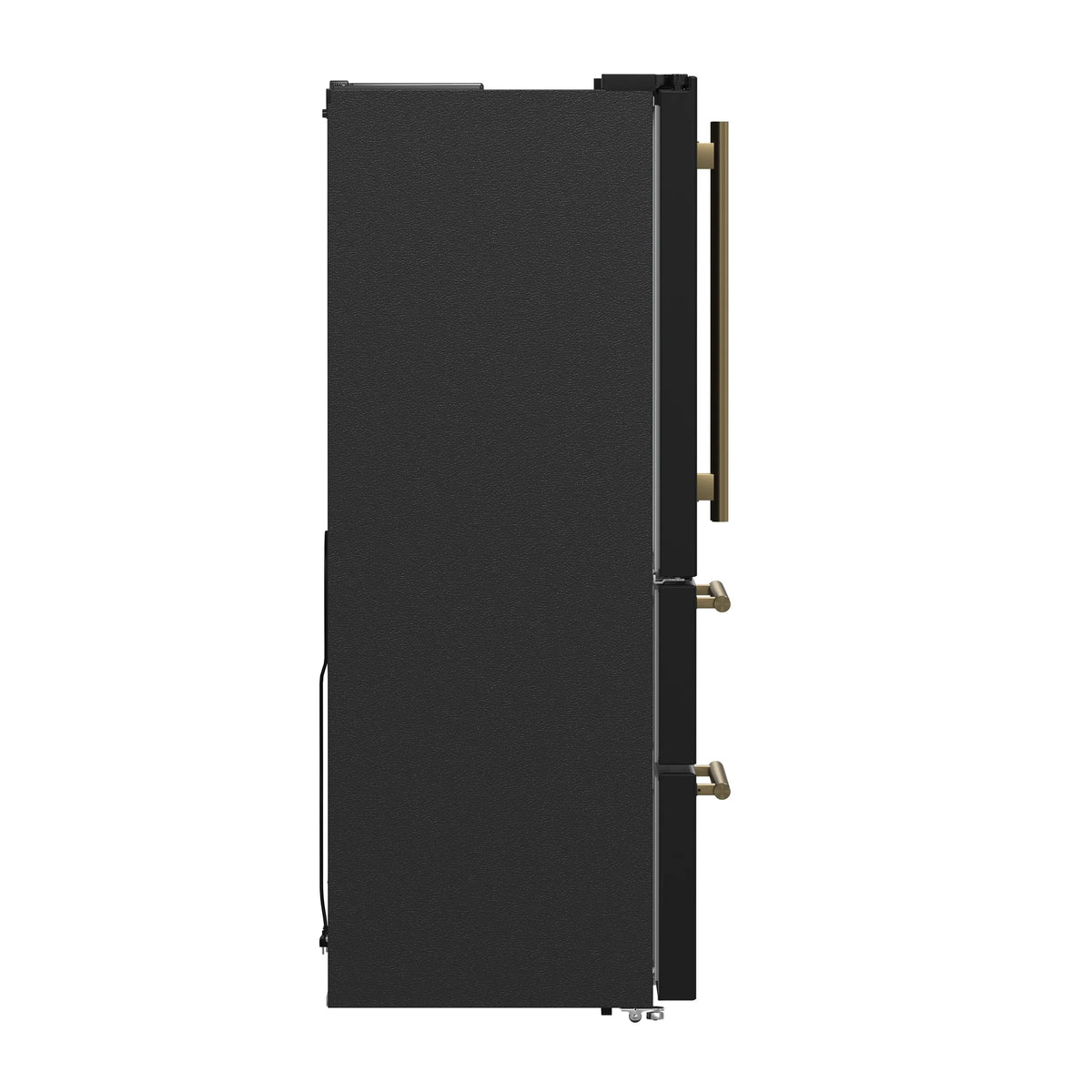 Forno Espresso Moena 36-inch French Door Refrigerator in Black, 19.2 Cu.ft
