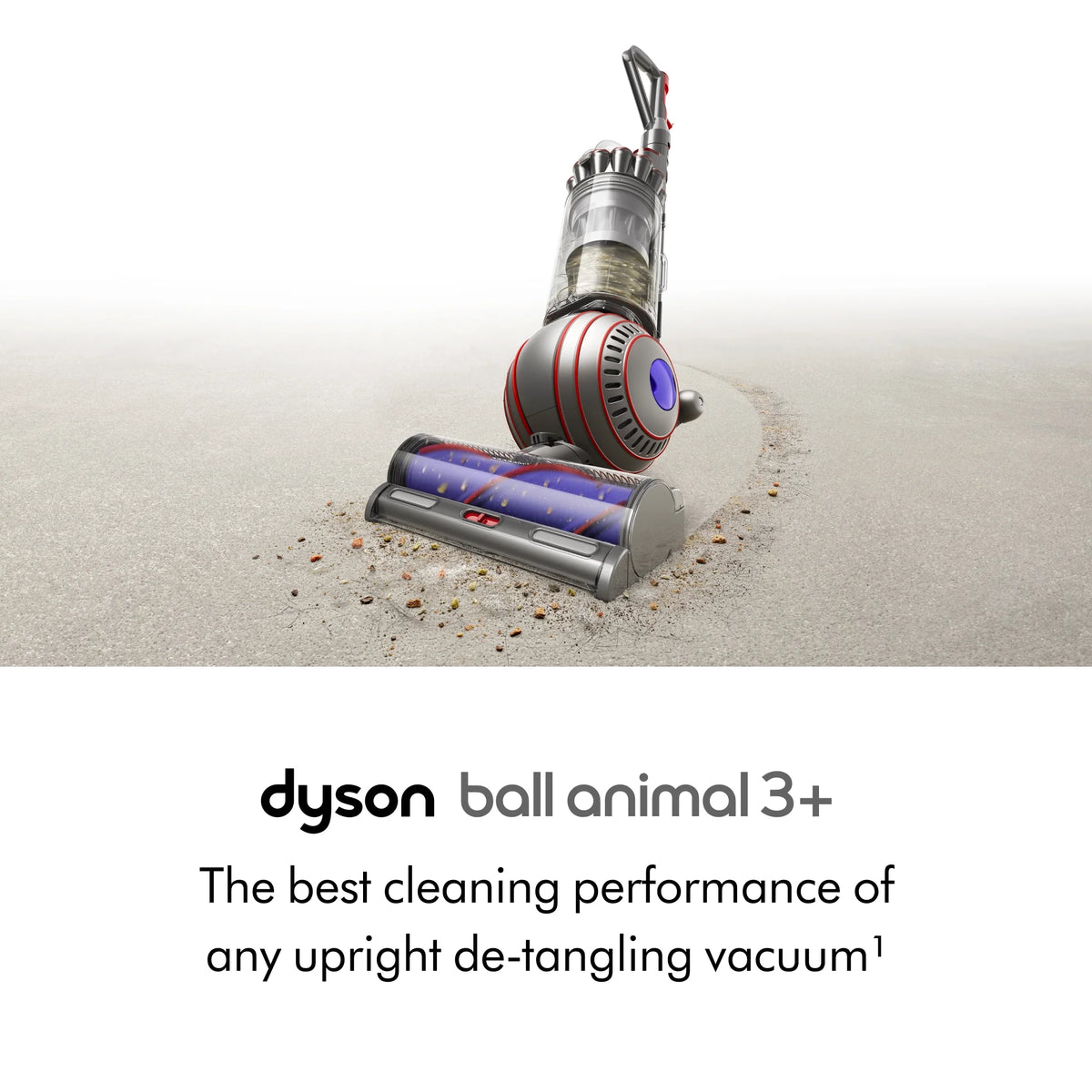 Restored Premium Dyson Ball Animal 3 Upright Vacuum | Nickel/Silver (Refurbished)