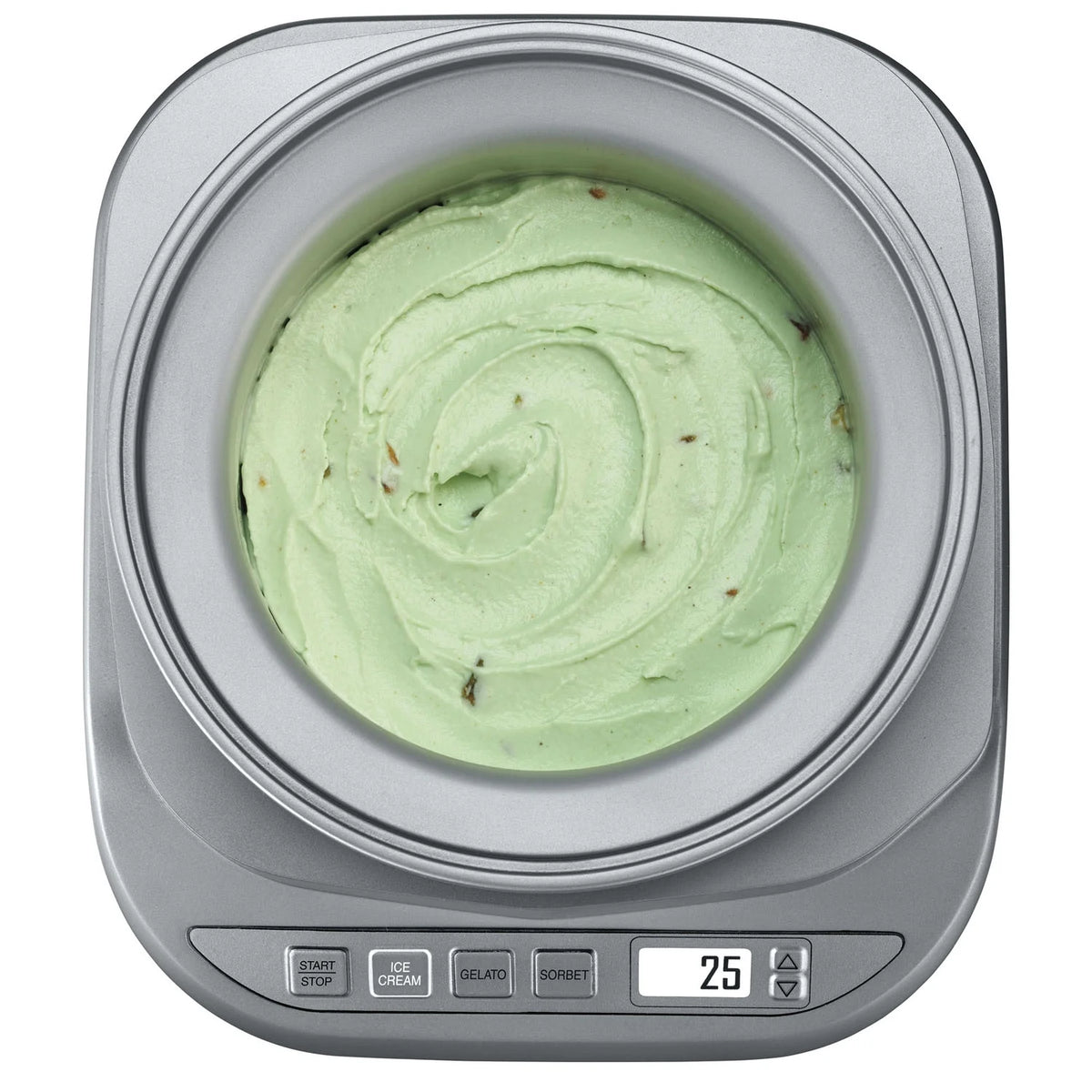 Cuisinart - ICE-70 Electronic Ice Cream Maker, Brushed Chrome