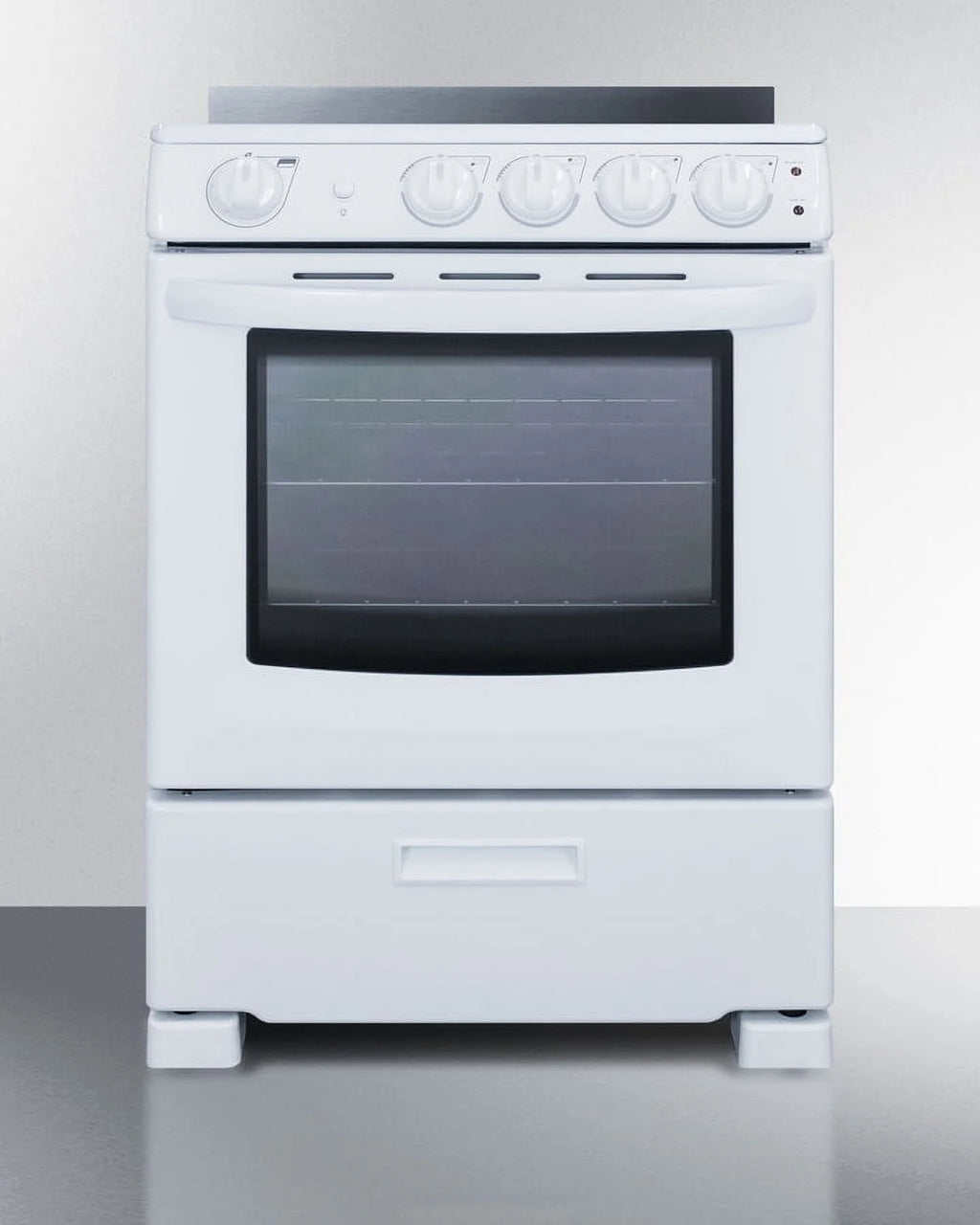 24" Wide Electric Smooth-Top Range
