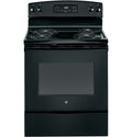 GE Appliances JB258DMBB 30 Inch Electric Freestanding Range Black