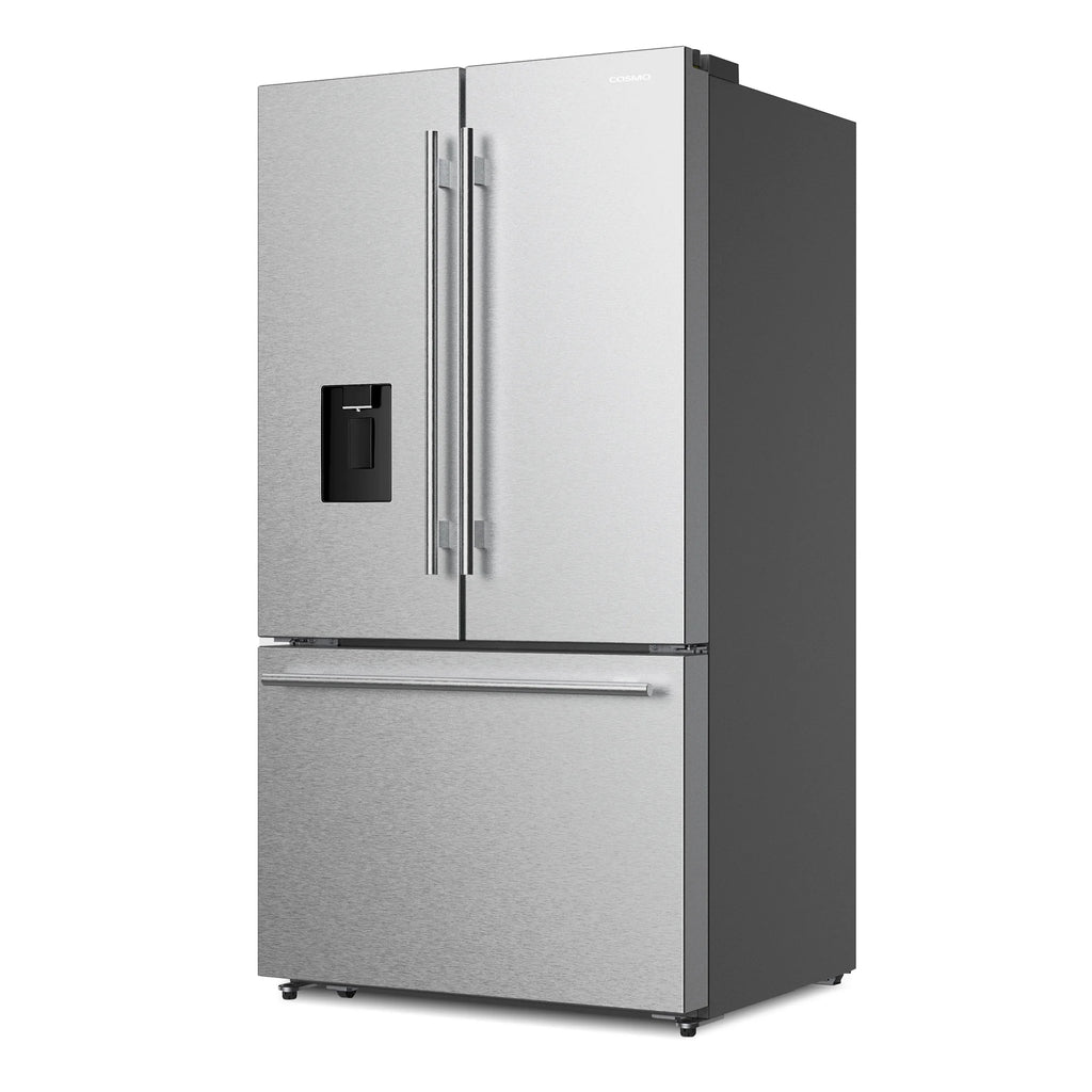 22.4 cu. ft. 3-Door French Door Refrigerator Water Dispenser in Stainless Steel