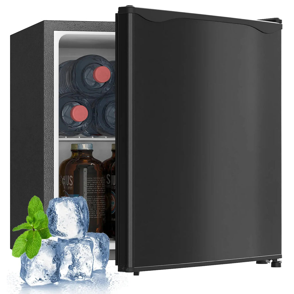 Resenkos 1.1 Cu.Ft Countertop Mini Freezer, Compact Upright Freezer with Removable Shelves, Red