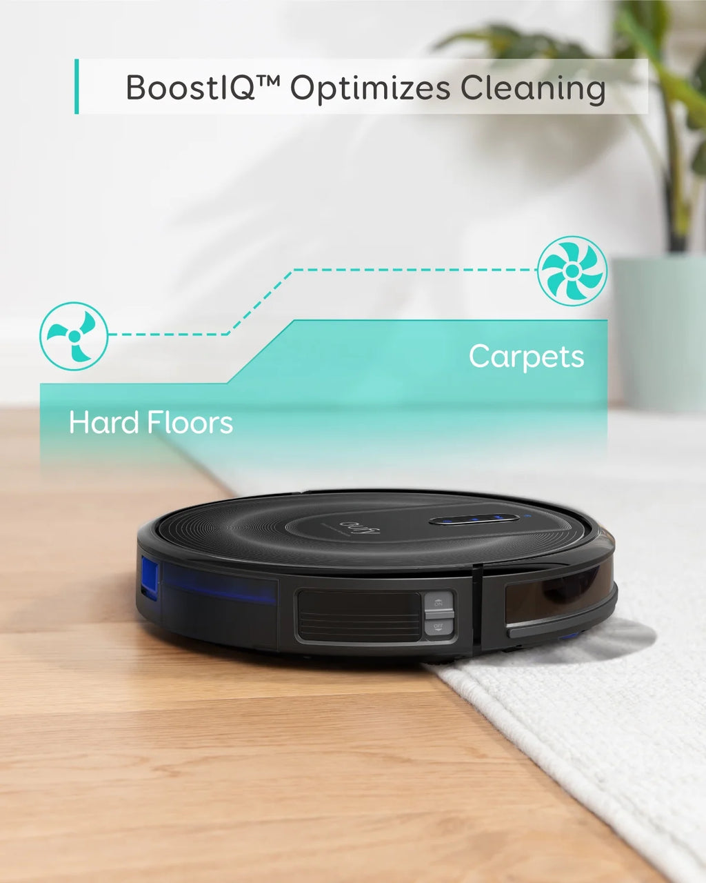 eufy RoboVac G30 Verge, Robot Vacuum with Home Mapping, 2000Pa Suction, Wi-Fi, Boundary Strips
