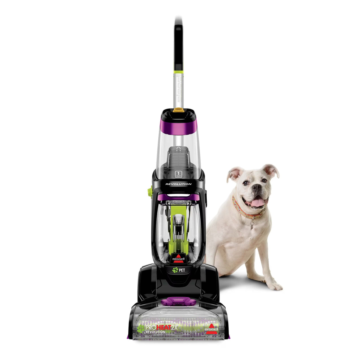 BISSELL Pro Heat 2X Revolution Pet Carpet Cleaner, 3578 & BISSELL Advanced Pro Max Clean + Protect Deep Cleaning Carpet Formula, 50 oz, 70E1