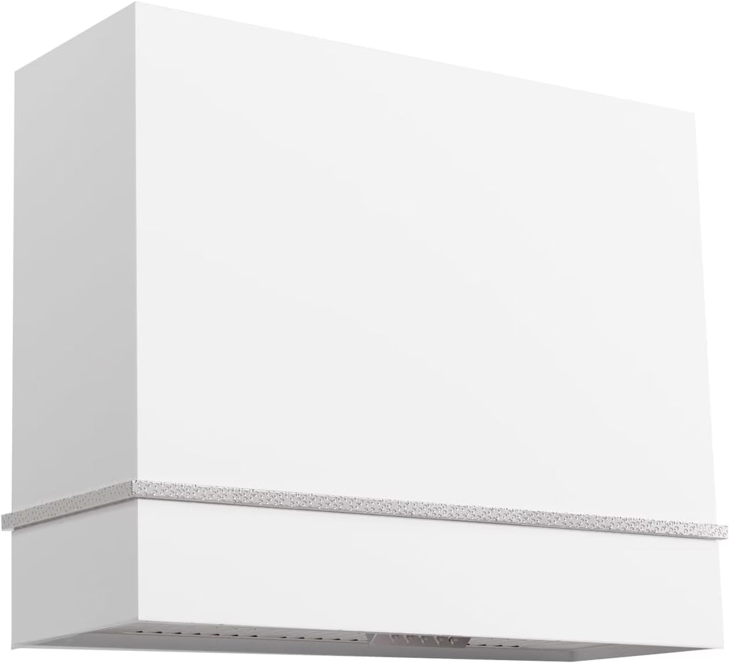 Akicon Range Hood 36 Inch, Ultra Quite Stainless Steel Kitchen Hood, Wall Mount Square Vent Hood with LED Light and Dishwasher-Safe Filters, Hood Vents for Kitchen, 3 Speeds, 600 CFM (AK-HS36HB-SWG)