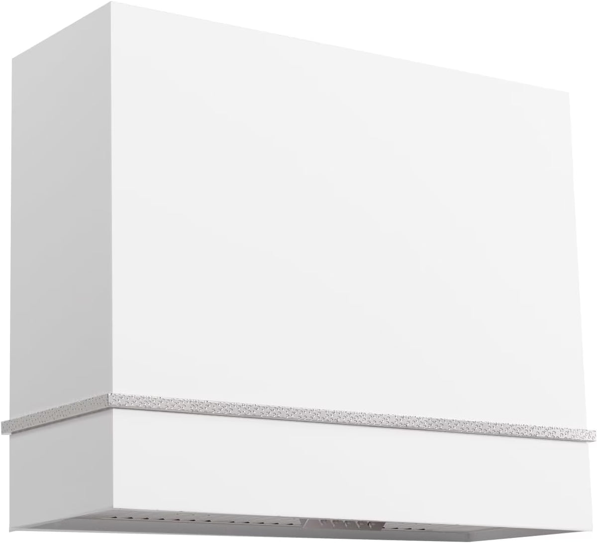 Akicon Range Hood 36 Inch, Ultra Quite Stainless Steel Kitchen Hood, Wall Mount Square Vent Hood with LED Light and Dishwasher-Safe Filters, Hood Vents for Kitchen, 3 Speeds, 600 CFM (AK-HS36HB-SWG)