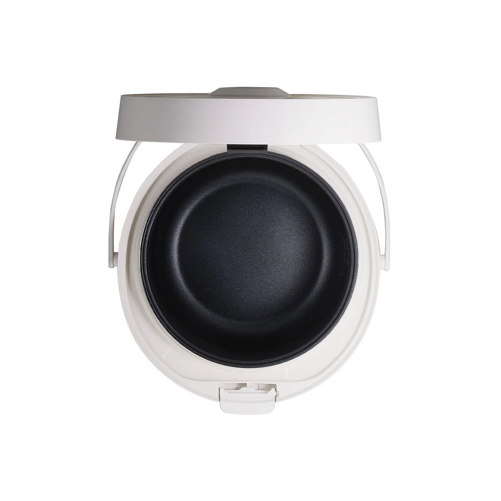 Cuckoo Rice Cooker 20 Cups Cooked Warmer with Nonstick Pot Easy Switch Start White (CR-1095)