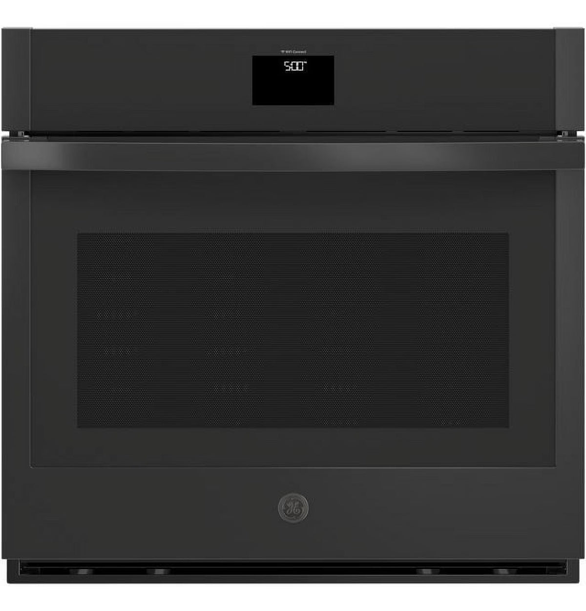 GE 30" Smart Built-In Self-Clean Convection Single Wall Oven-Black On Black JTS5000DVBB