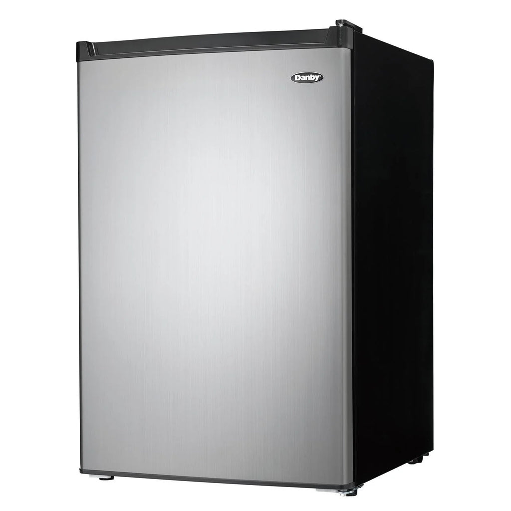 Danby 4.5 cu. ft. Compact Fridge with True Freezer in Stainless Steel (DCR045B1BSLDB)