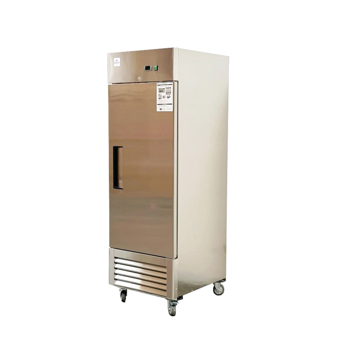 20 cu.ft Reach-In Commercial Upright Freezer, Stainless Steel, Cooler Depot.