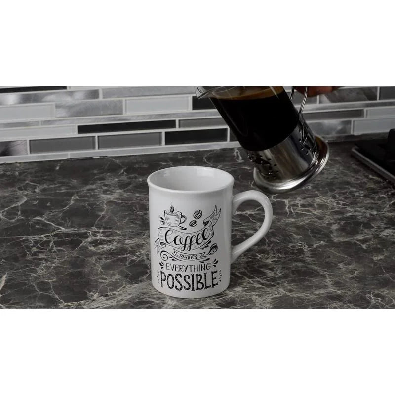 Single Serve French Press Coffee Maker �C 12 oz Mini Stainless Steel & Glass Brewer for 1 Cup, Portable & Affordable Manual Coffee Press with Fine Mesh Filter for Home, Travel, or Camping