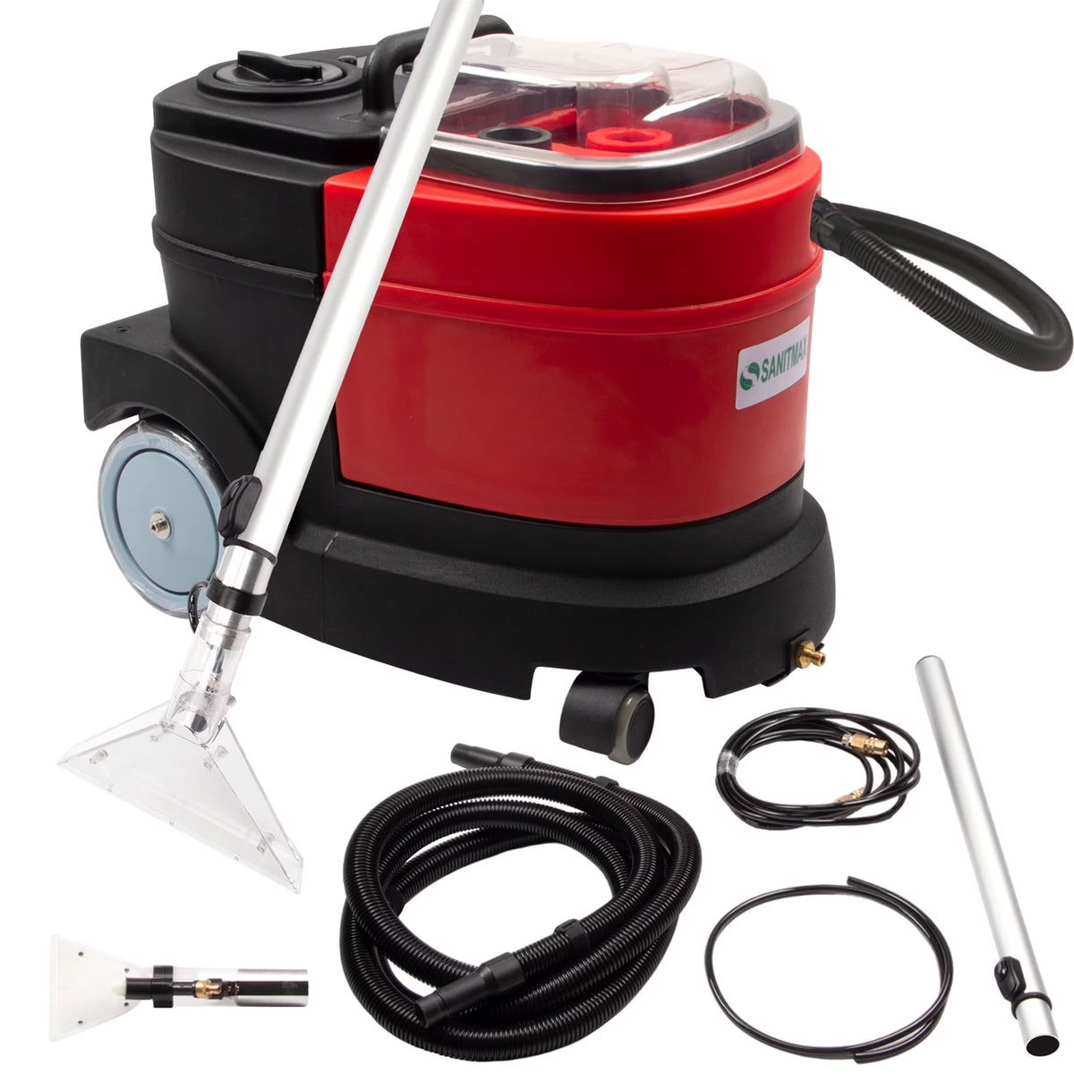 Carpet and Upholstery Extractor Cleaning Machine, Powerful 1.07 HP Motor, 3.7-gal Tank
