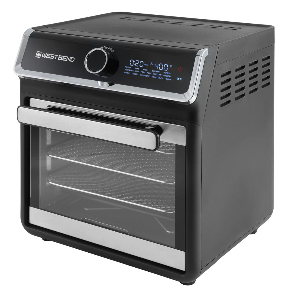 West Bend 15 Qt. Air Fryer Oven with 16 Presets, in Black (AFWB15BK13)