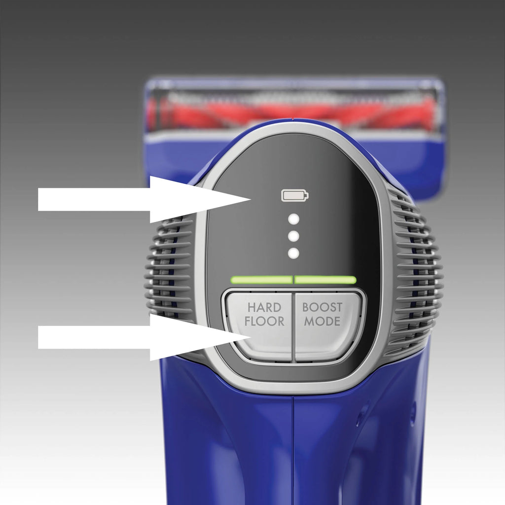 Hoover IMPULSE Pet Cordless Stick Vacuum Cleaner, BH53020, Lightweight, Powerful Suction, Pet Hair, Hard Floor, Carpet, HEPA Filter, Self-Cleaning Brushroll, LED Headlights, Rechargeable