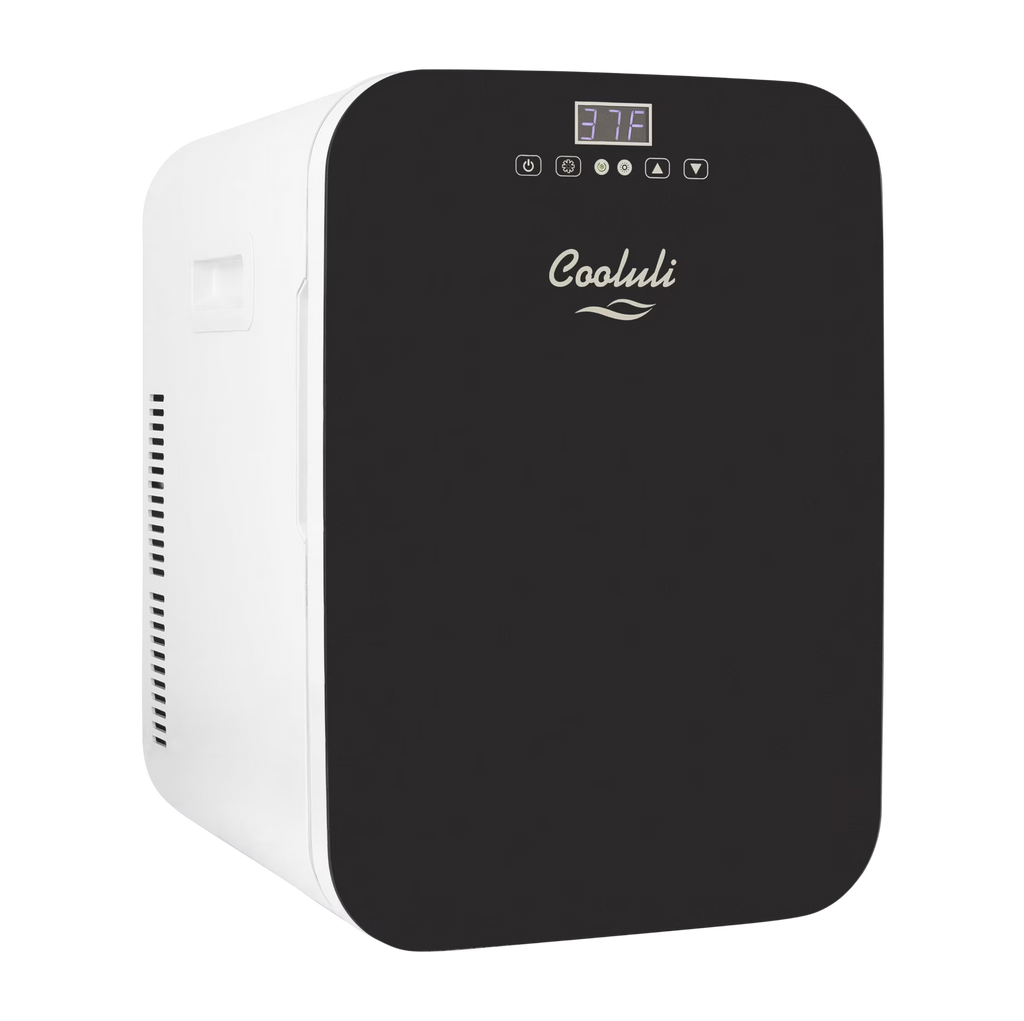 Cooluli Concord 20-Liter Portable Cooler/Warmer Mini Fridge, Black