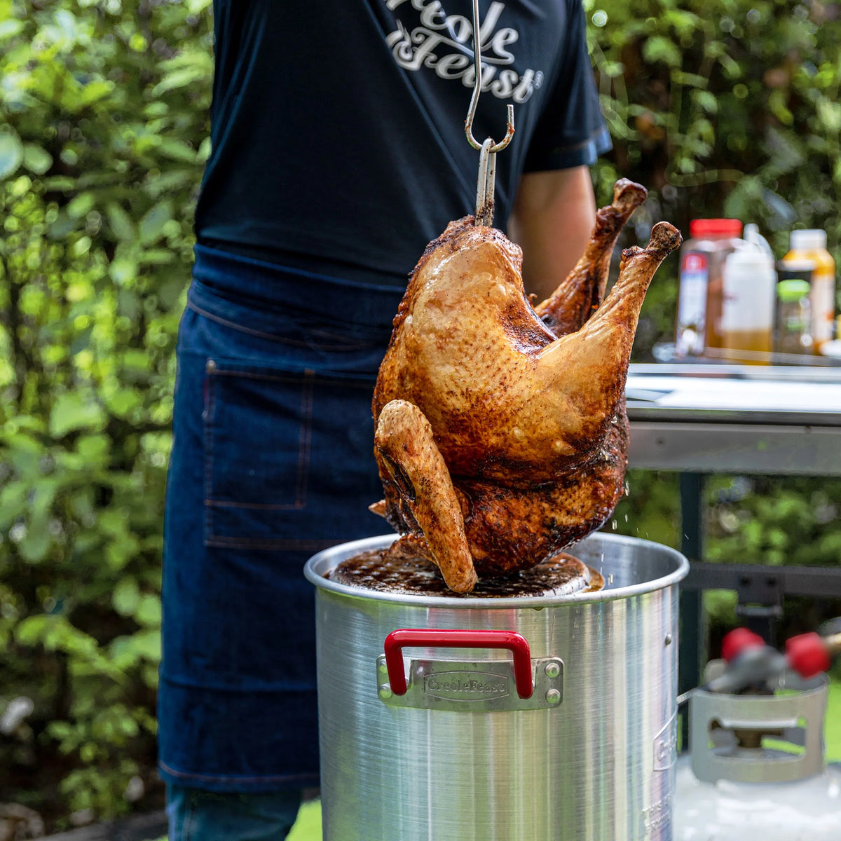 Creole Feast 30 qt 50,000 BTU Aluminum Turkey Fryer
