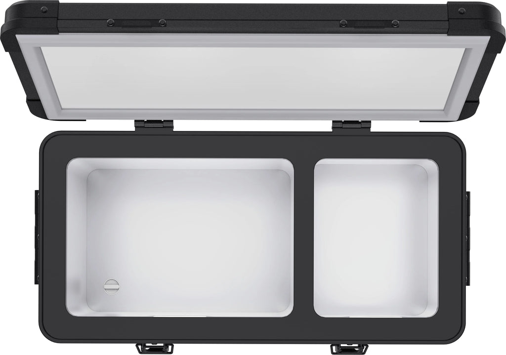 APL35 Aluminum Dual Zone 37QT Portable Cooler Black