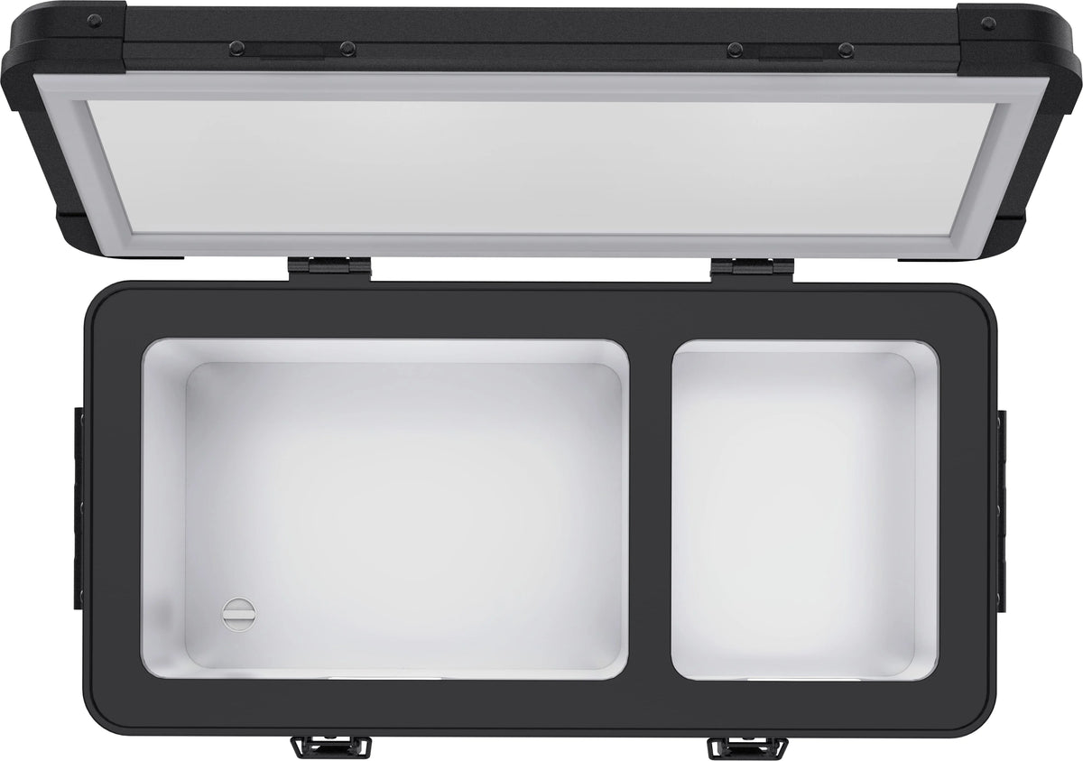 APL35 Aluminum Dual Zone 37QT Portable Cooler Black