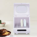 Portable Countertop Dishwasher 5 Washing Programs with Water Tank Leak-Proof Dry