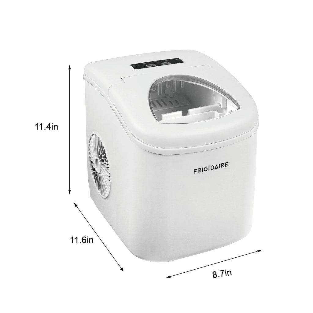 Frigidaire 26 lb. Countertop Ice Maker (EFIC102), White