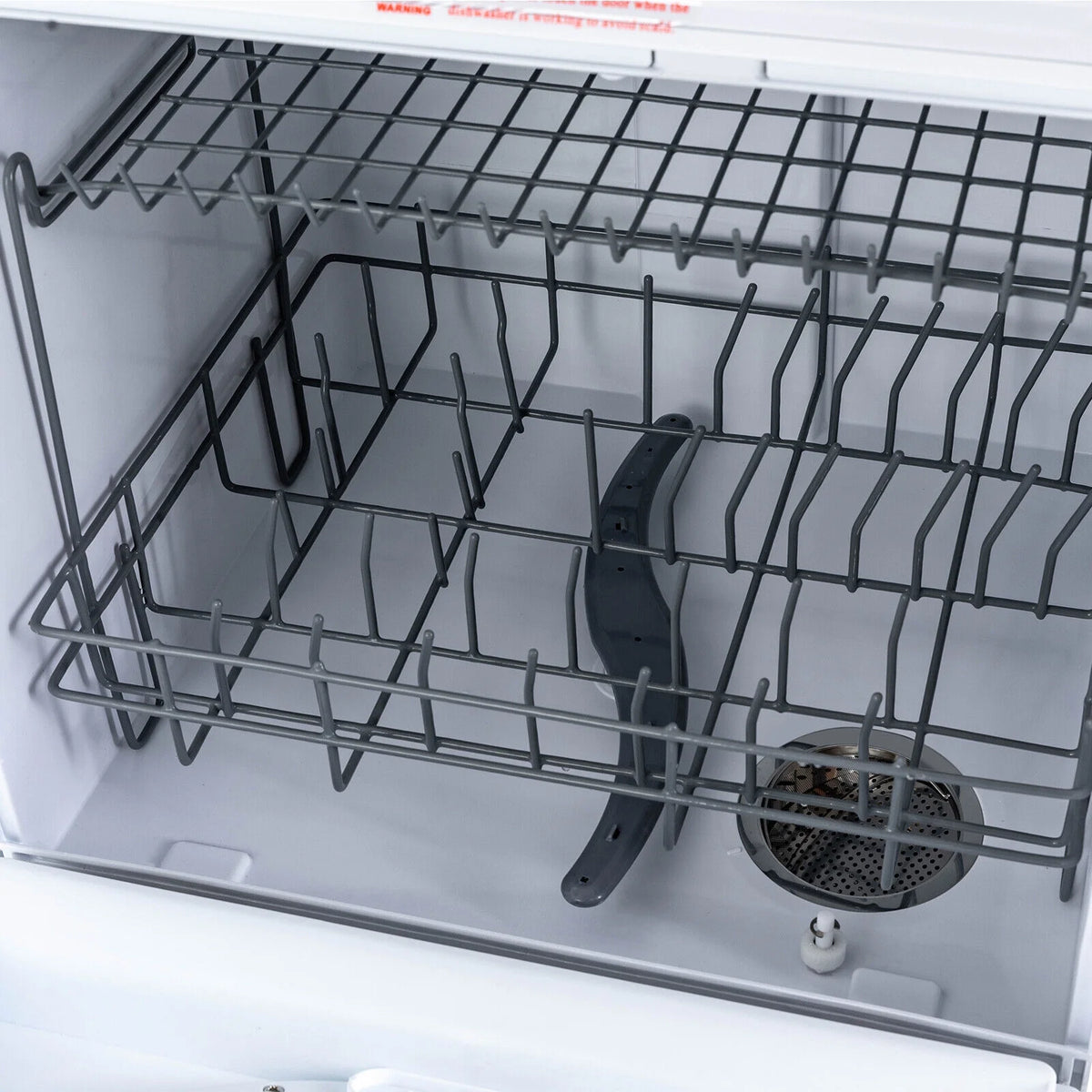 SHZICMY Portable Countertop Dishwasher Air Drying 5 Programs w/ 7L Water Tank Deep Cleaning