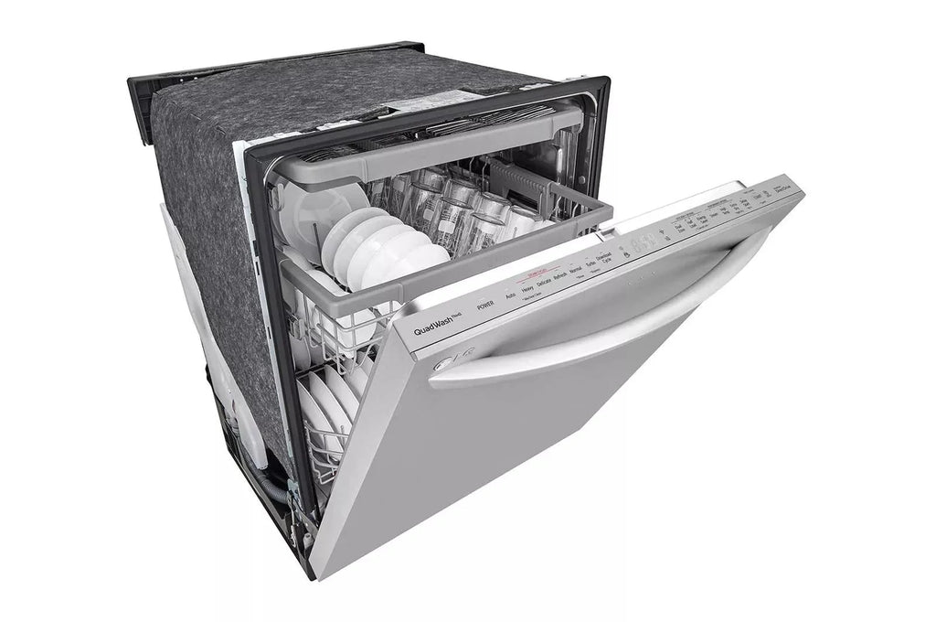 LG LDTS5552S 46 dB Stainless Steel Top Control Dishwasher with Quadwash