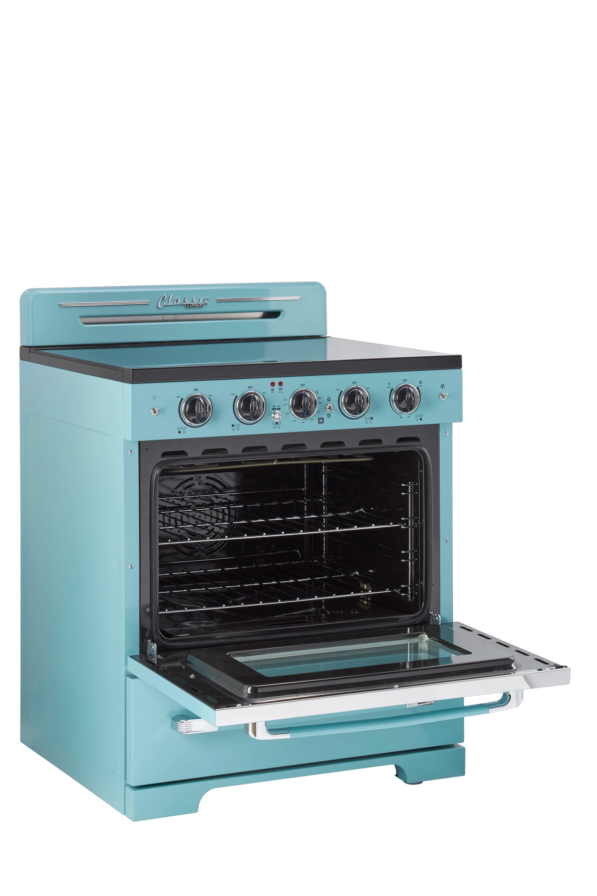 Unique Appliances Oven 30.0 in 3.9 cu/ft Electric Freestanding Range in Marshmallow White