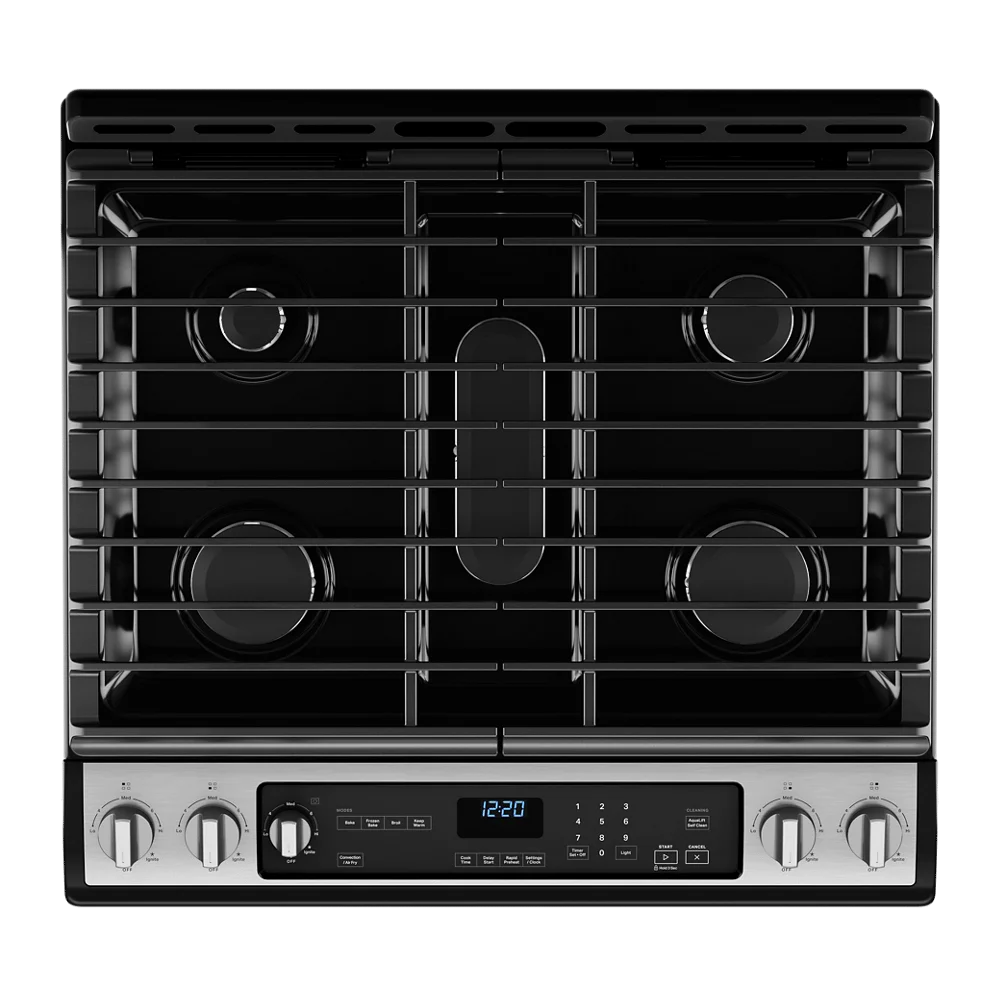 WHIRLPOOL WEG745H0LZ SLIDE IN GAS RANGE Stainless Steel