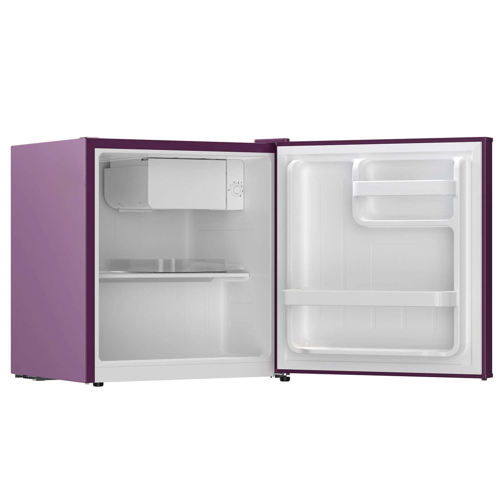 Frigidaire 1.6 cu ft retro compact fridge built in side bottle opener-W: 19.01" x L: 18.7" X H: 19.8" (Azure)