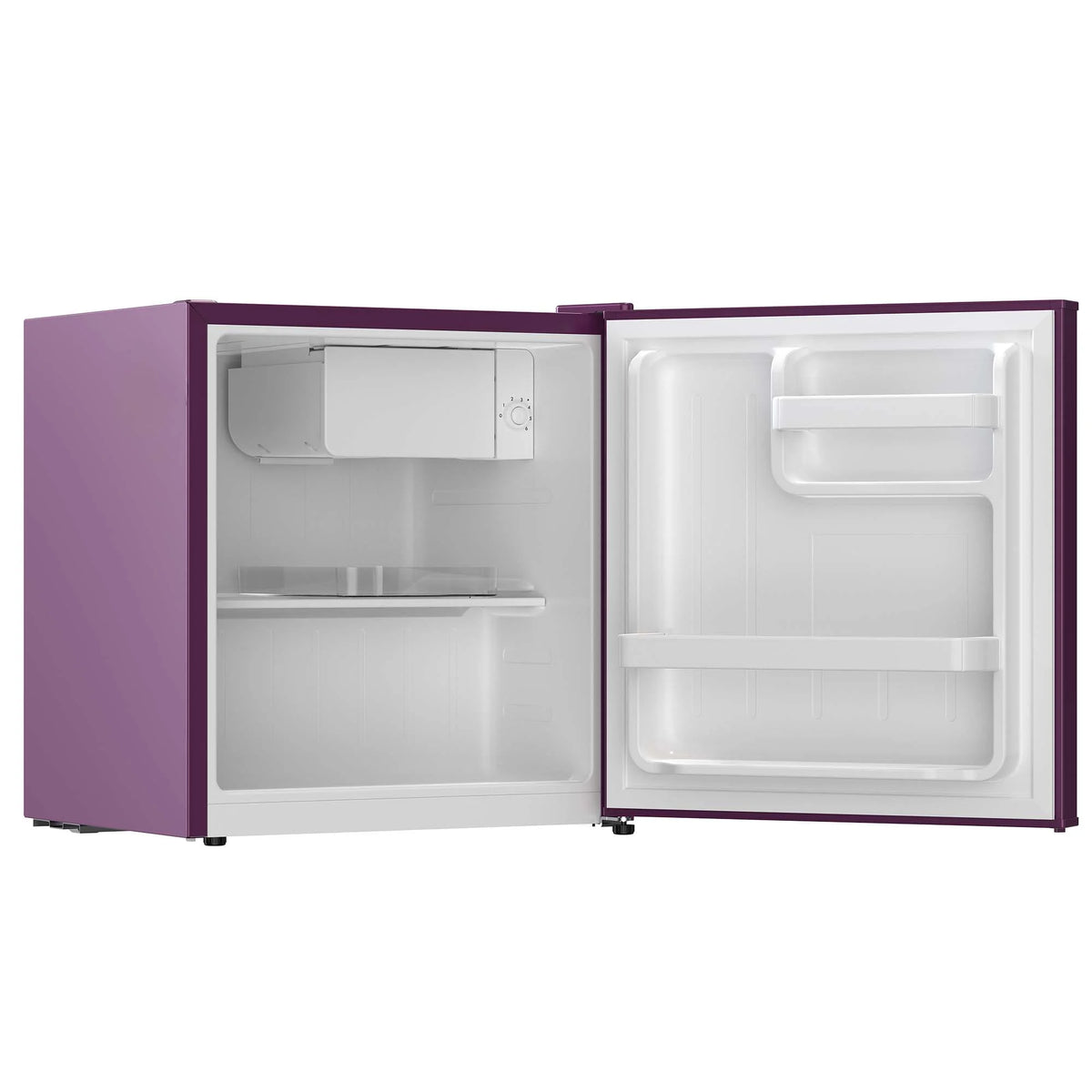 Frigidaire 1.6 cu ft retro compact fridge built in side bottle opener-W: 19.01" x L: 18.7" X H: 19.8" (Azure)