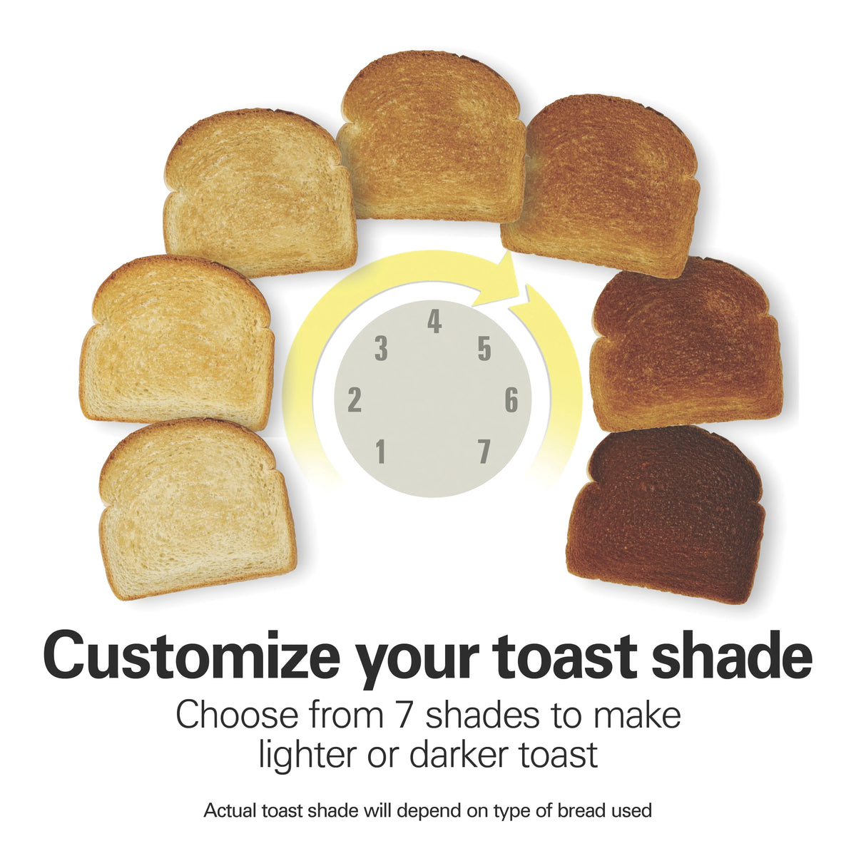 Hamilton Beach Digital 4-Slice Toaster with 3 Preset Functions & Removable Crumb Tray, Stainless