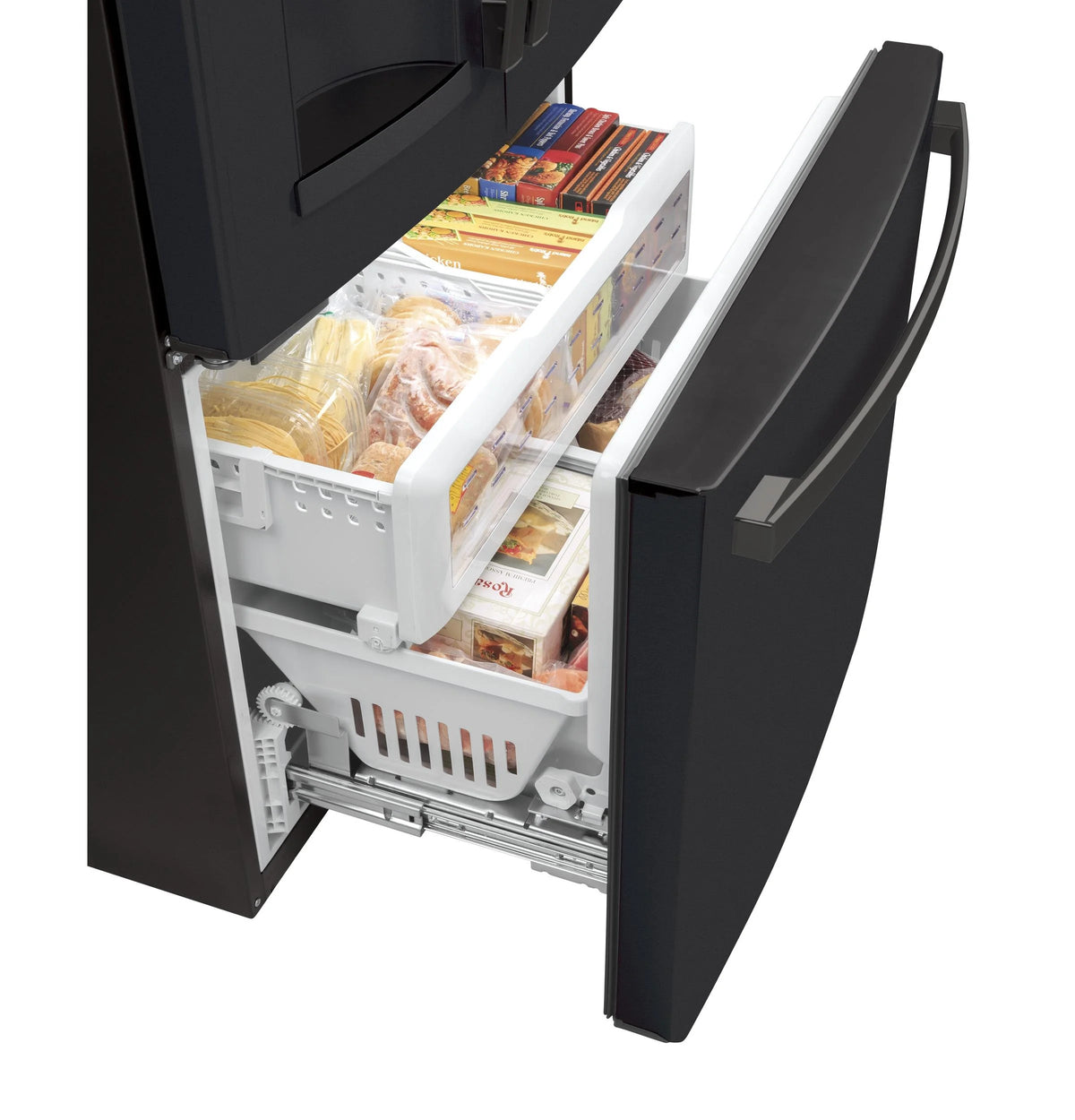 GE APPLIANCES GYE22GENDS french door freestanding refrigerator
