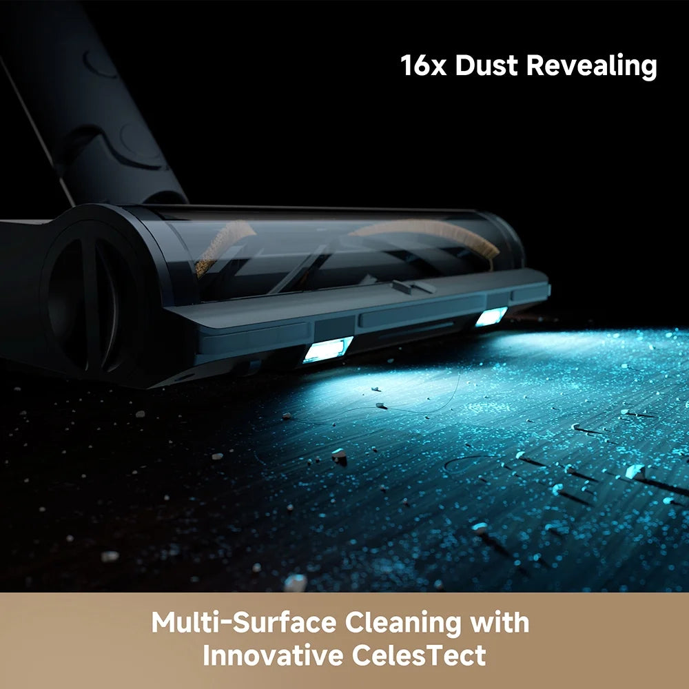 dreame U10 Cordless Stick Vacuum 100AW Suction Power 40-Minute Runtime LED Light