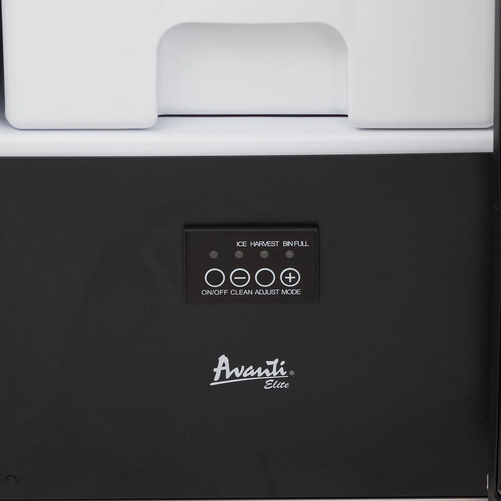 Avanti ELITE Built-in or Freestanding Ice Maker, 15", in Stainless Steel (IME49U3S-IS)