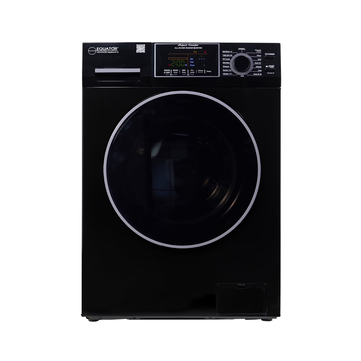 Equator Advanced Appliances Equator Fully Built-in All-in-One Combo Washer-Dryer Ventless