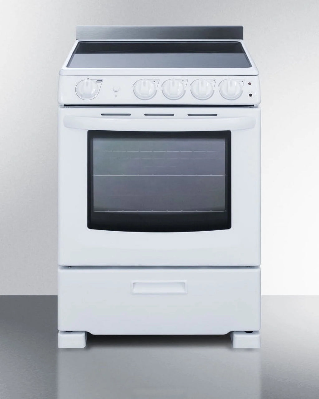 24" Wide Electric Smooth-Top Range
